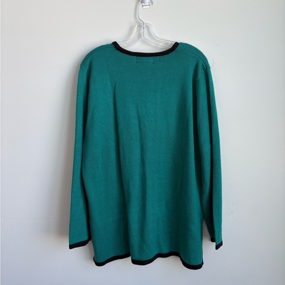 Bob Mackie Wearable Art Cardigan Sweater Large NWT - Picture 15 of 16